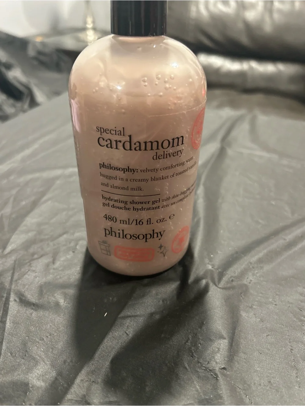 Philosophy Special Cardamom Delivery Shower Gel - Cream & Pink Accents
